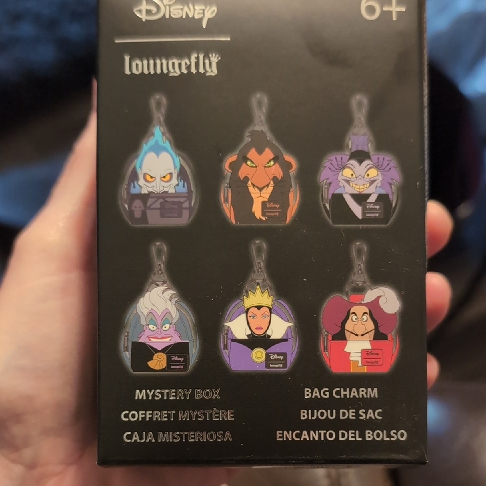 Loungefly Disney Villains Mini Bag Charms
